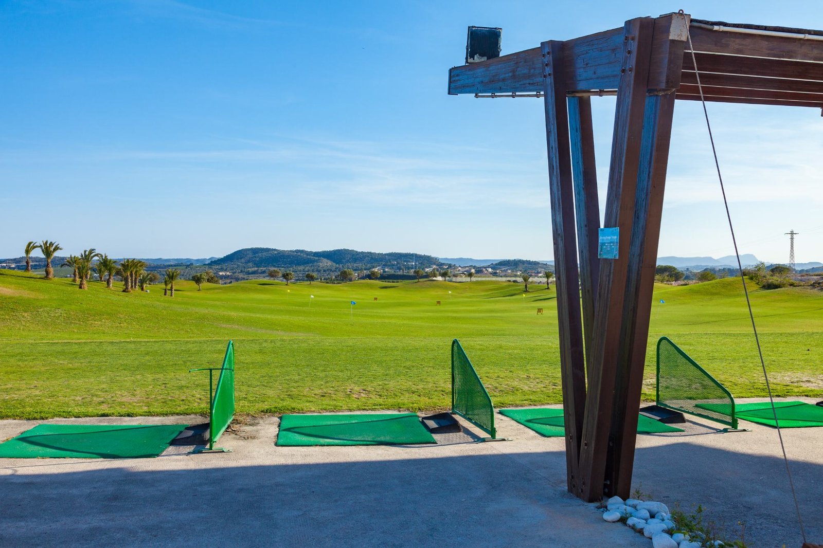 Driving range van Vistabella Golf
